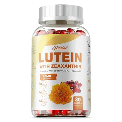 Lutein & Zeaxanthin Capsules - Supports Eye Health, Relieves Eye Fatigue, Promotes Overall Vision Health, Eye Antioxidant