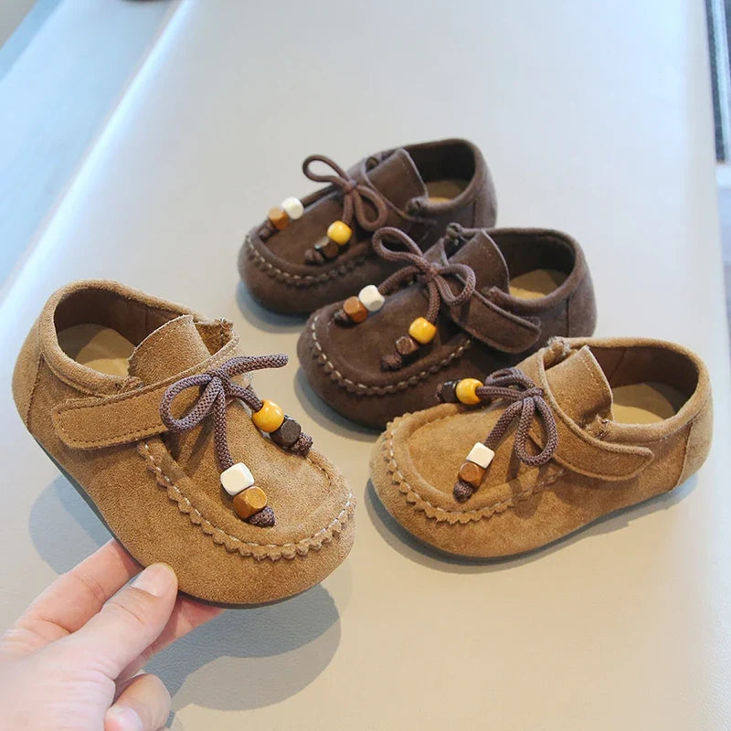 Autumn New Fashion Comfortable Children's Loafer Shoes Breathable Soft Non-slip Wear-resistant Flat Shoes Outdoor Casual Shoes