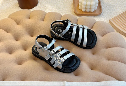 Summer New Collection Forest Girl Shoe Hollow Princess Shoe Fashion Roman Sandals Soft Sole Boy Beach Shoe