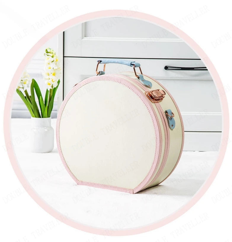 13 inch Vintage carrying case Portable Hand luggage Travel suitcase woman makeup lightweight luggage travel bag Carry on Luggage