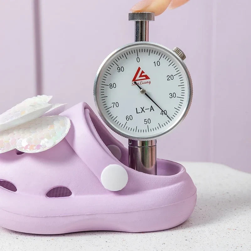 Girls Princess Style Wear Non-Slip Soft-Soled Crcs Fashion Bow Treasure Girls Bow-Toe Shoes
