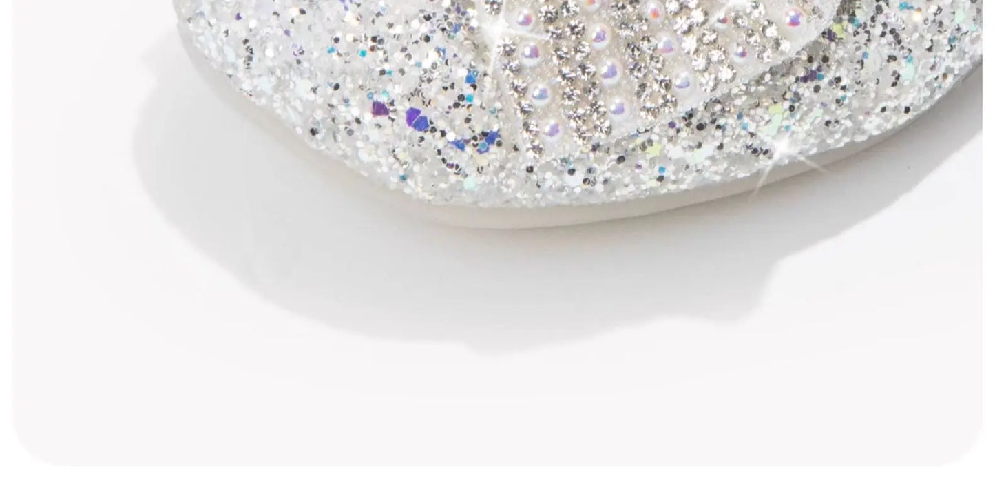 Brand Princess Shoe 2025 Summer New Sandals for Girls Kid Crystal Shoe Women Heels Gift Party Dresses for Girl Women's Sandals