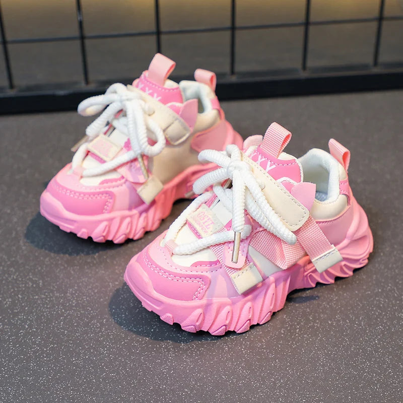 Kids Chunky Sport Shoes Mesh Breathable Sneakers Bangladesh