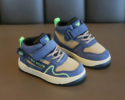 Children Casual Shoes for Boys Breathable Sneaker Antumn Winter Kids High Top Children's Board ShoesStudents School Shoe