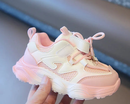 2026 Girls Kuromi Autumn New Board Shoes Sanrio Sports Dad Shoes Children Cartoon Kawaii Comfortable Breathable Casual Shoes