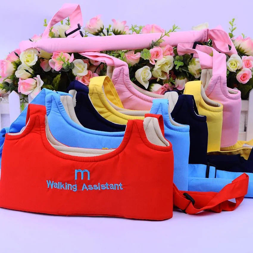 New Baby Safety Walking Belt Breathable Walking Learning Belt Dual Use Baby Basket Walking Harness Baby Walk Assistant Belt
