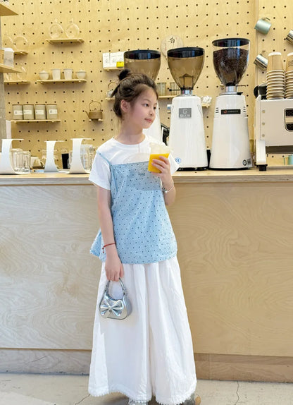 Kids Girls Cute Bowknot Handbag Fashion Crossbody Bag Detachable Strap Mini Shoulder Bag for Children Stylish Purse