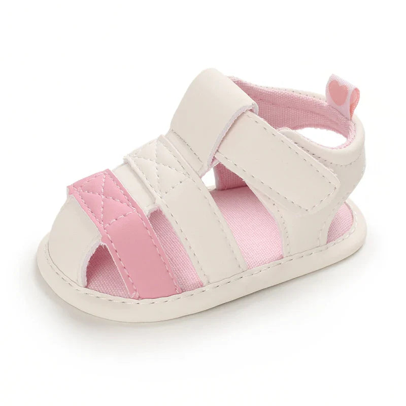 Baby Shoes For Boys and Girls  Summer With Perforated Sandals and Non Slip Soft Soles For Learning To Walk