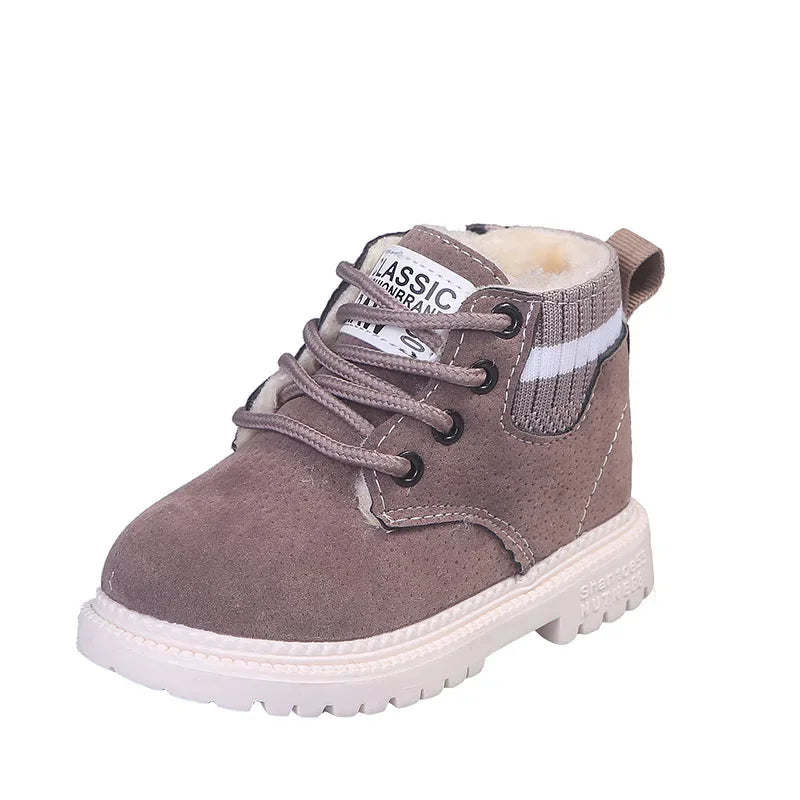 Kids Winter Boots Bangladesh Plush Ankle Boots - Small China Town