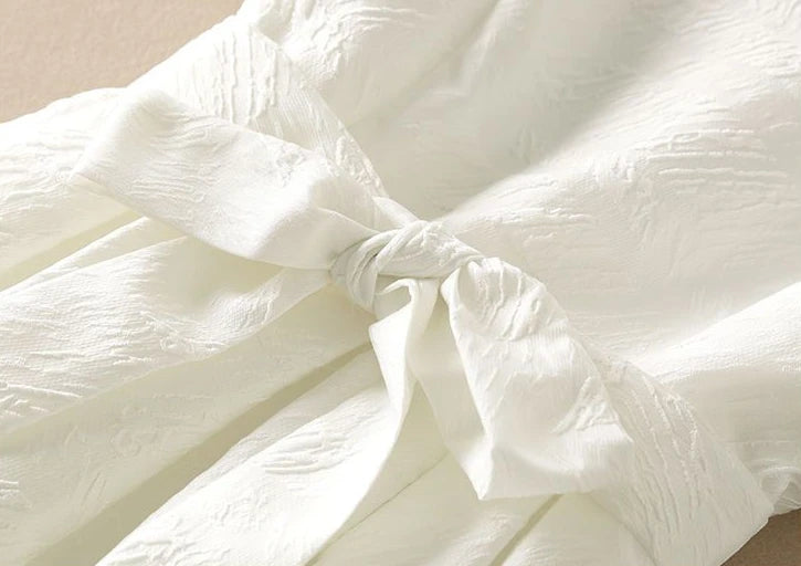 Bandage Dresses for Women White Woman Dress Elegant and Beautiful Chic Pretty One-piece Fashion Summer 2025 Hot X Xxl Clothes G