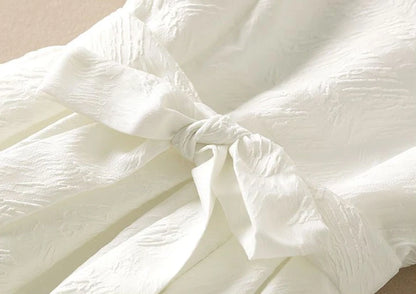 Bandage Dresses for Women White Woman Dress Elegant and Beautiful Chic Pretty One-piece Fashion Summer 2025 Hot X Xxl Clothes G