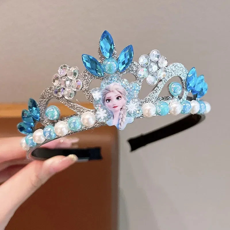 Anime Frozen Kawaii Children's Headband: Elsa Princess Crown (Available)