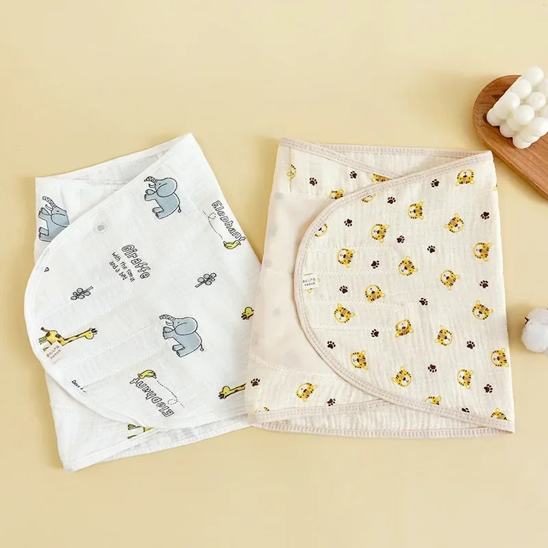 New Baby Swaddle Blanket 0-6 Months Strap Protect Belly Baby Sleeping Blanket Wrap for Newborn (Available)