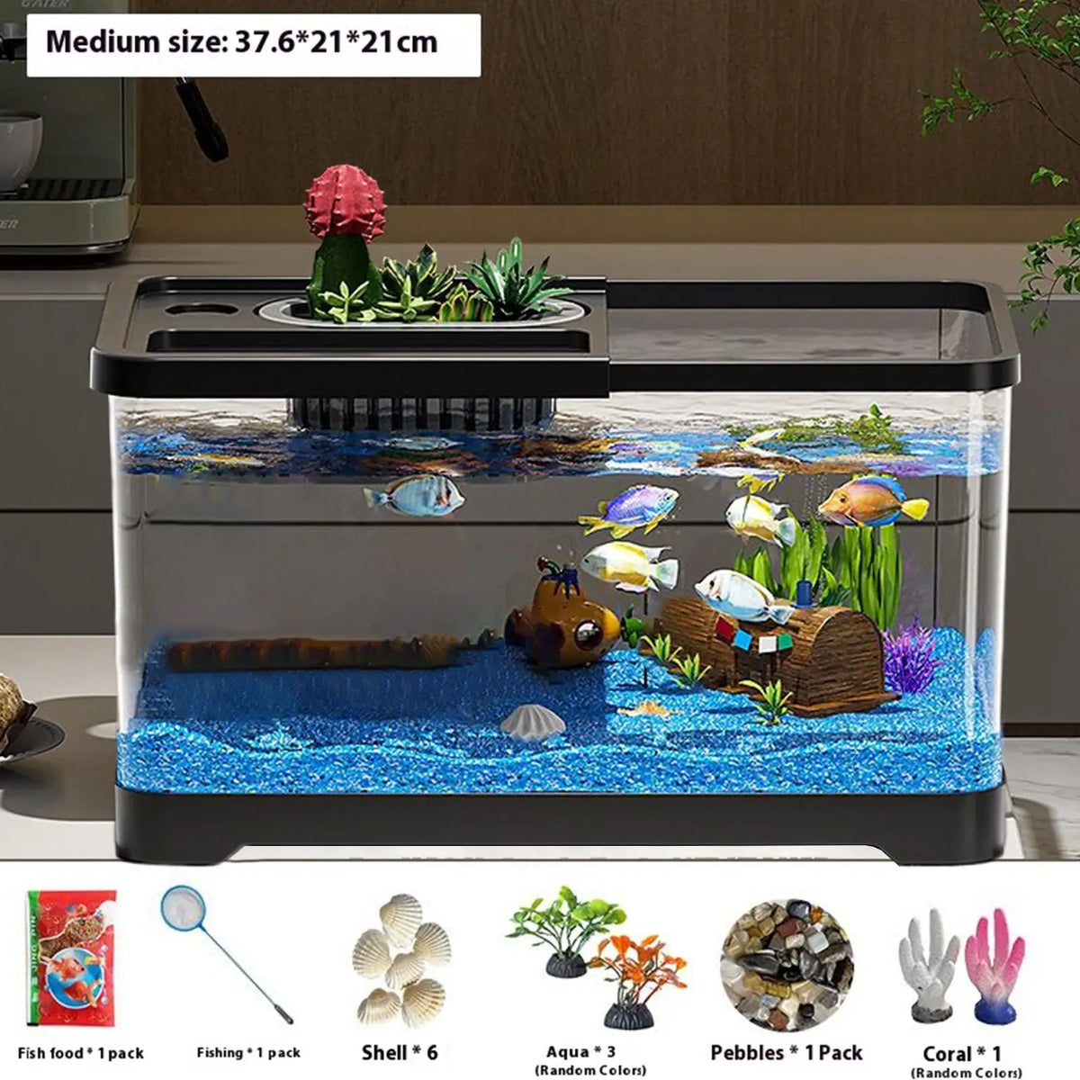 Small LED Aquarium Kit Bangladesh - Small China Town