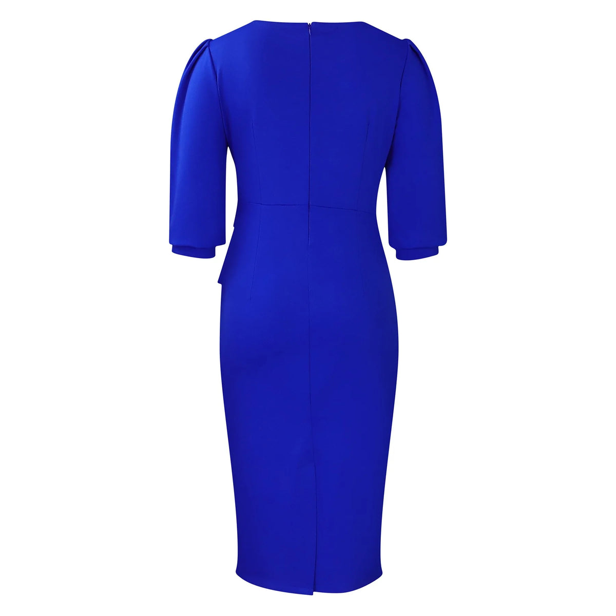 Elegant Office Dresses for Women O Neck Half Sleeve Sheath Package Hips Formal Business Work Wear Vestidos Mujer Dress Clothes