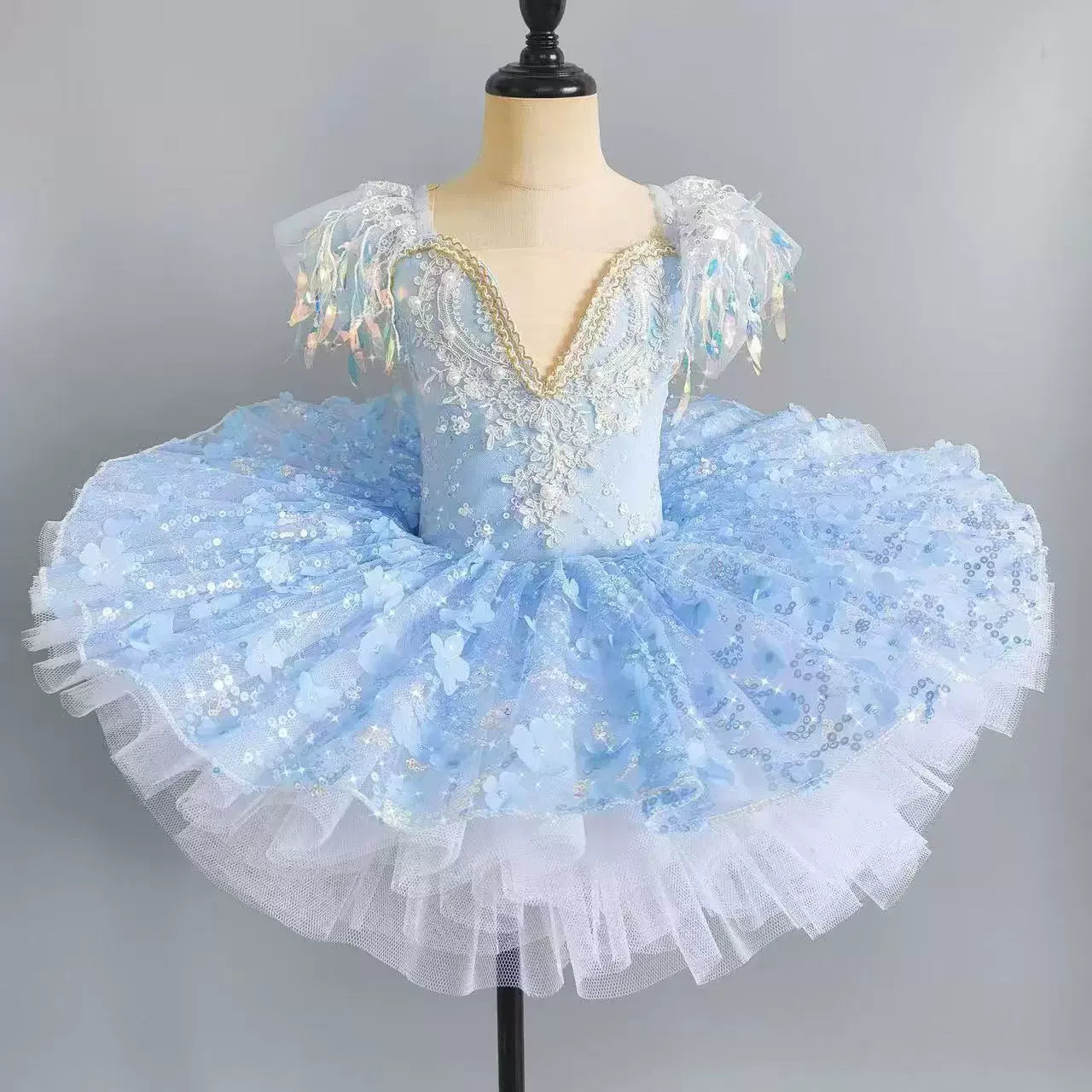 Summer Party Girls Dresses Kids Clothes Vestidos Princess Outfit Girl Dress Tutu Stage Ballet Leotards Dance Costumes Ballerine