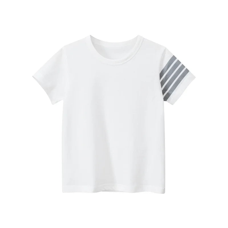 Jumping Meters Hot Selling Boys Girls Summer Baby T Shirts Short Sleeve Cartoon Cars  Toddler Tees Tops Boys Girls Clothing
