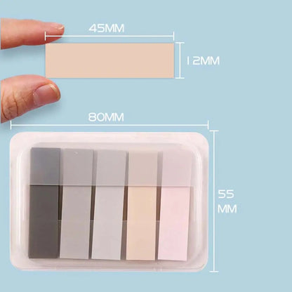 Stationery School Office Supplies Hand Account Notes Bookmark Marker Notepad Sticky Note Sticky Labels Index Memo Pad