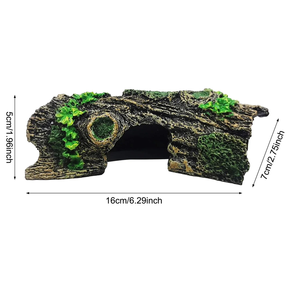 Fish Tank Artificial Bridge Resin Landscape Decoration Bridge Aquarium Equipment Accessories Ornament Cave Aquatic Pet Fish (Available)