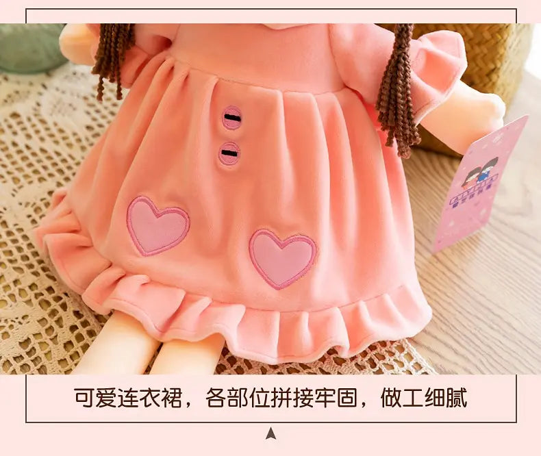 Kawaii Rabbit Fairy Girls Plush Toy Cute Exquisite Plush Home Decor Filled PP Cotton Doll Girls Birthday Or Christmas Gift