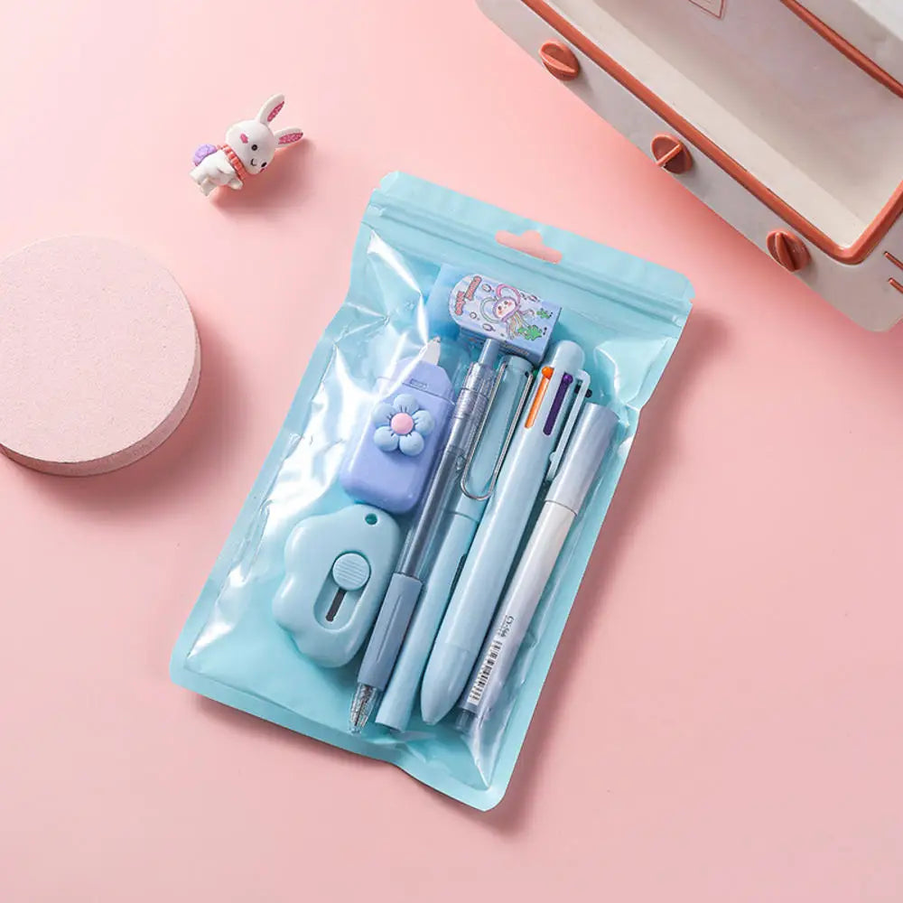 Cute Kapibala Stationery Set Birthday Present Children Student Back To School Gift Study  Supplies Kawaii Kids Prize Gift
