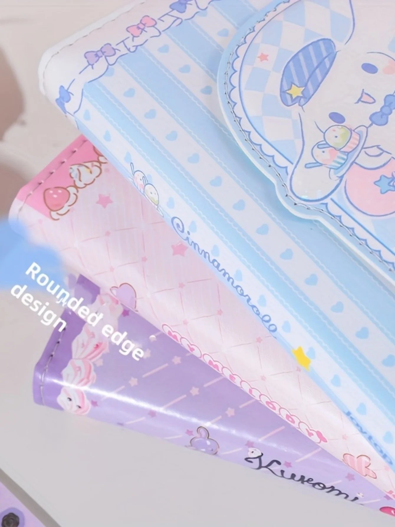 1pc Cute A6 Notebook With Magnetic Closure - Kuromi, My Melody & Cinnamoroll  Paper Journal For Teens & Adults Stationery Gift