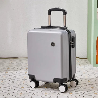 14 Inch Small Luggage Compartment 20*30*40 Cm Spring and Autumn Air Travel Boarding Password Box Travel Suitcase