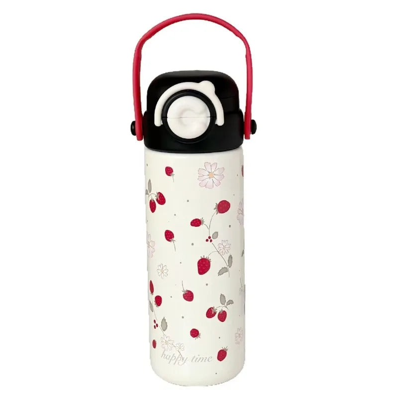 Bouncing Thermos Bottle 316 Food Grade Student Water Cup Portable New Product for Girls Anti Drop Cup As A Souvenir