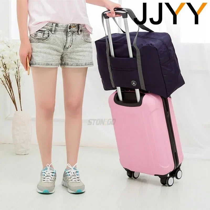 Travelling Storage Bag Large Capacity Storage Bag Large Clothes Storage Bag Moving Packing Bag Set Trolley Luggage Bag