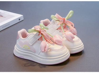Child Sportshoe Four Season New Korean Version Child Flat Bottomedshoe Casual Girl Slip Fashion Men Women Versatile Runningshoe