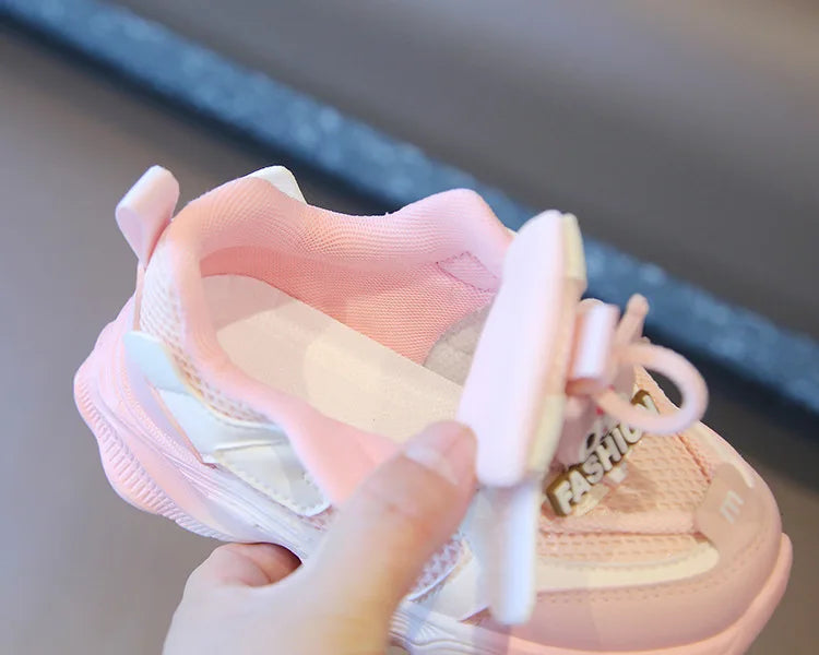 2026 Girls Kuromi Autumn New Board Shoes Sanrio Sports Dad Shoes Children Cartoon Kawaii Comfortable Breathable Casual Shoes
