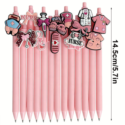 5/10/20 Pcs Nurse Doctor Writing Gel Pens Medical Record Pens Nurses Day Gift Randomized Style Great for nurses
