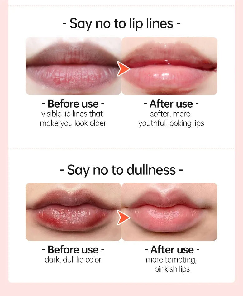 Exfoliating Bubble Lip Balm for Dark Lips Pink Lip Lightening Scrub Moisturizing Lip Mask