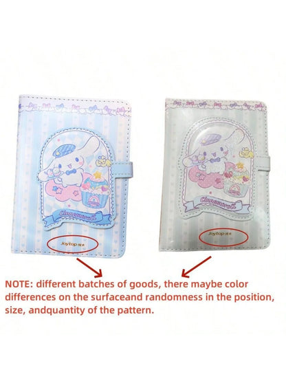 1pc Cute A6 Notebook With Magnetic Closure - Kuromi, My Melody & Cinnamoroll  Paper Journal For Teens & Adults Stationery Gift