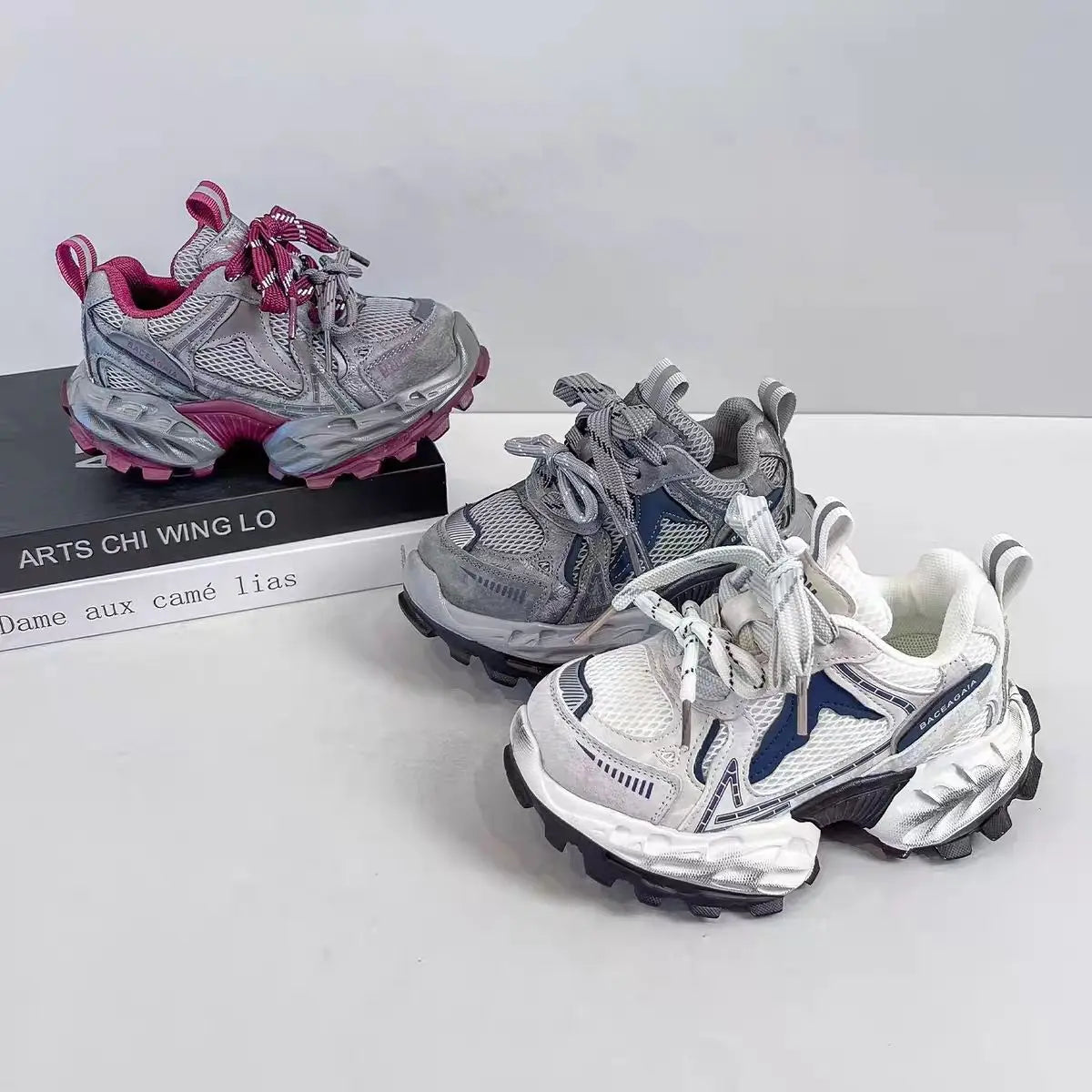 New Fashion Korean Style Soft Comfortable Casual Anti-slippery Sweet Bowtie Sports Shoes
