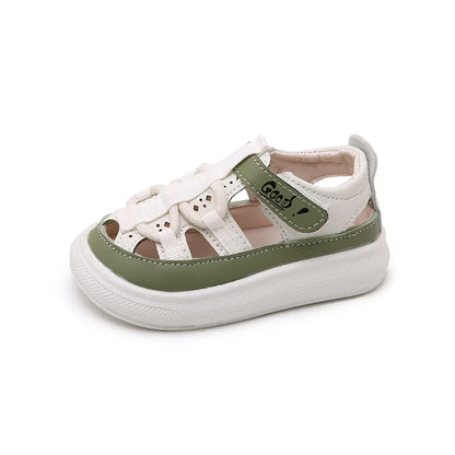 Summer New Children's Sandals Soft Bottom Non slip Boy Sandals Fashion Girls' Beach Shoes Punch Out Girls' Shoes Boy Casual Shoe
