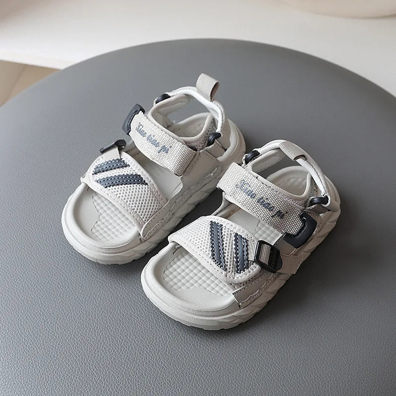 Girls Beach Sandals Summer Baby Sport Sandals Boys Net Cloth Kids Sneakers  Comfortable Canvas Water Shoes Kids