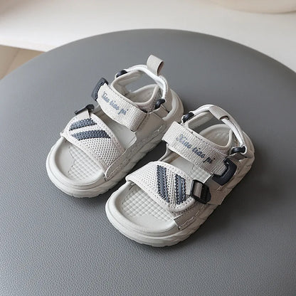 Girls Beach Sandals Summer Baby Sport Sandals Boys Net Cloth Kids Sneakers  Comfortable Canvas Water Shoes Kids
