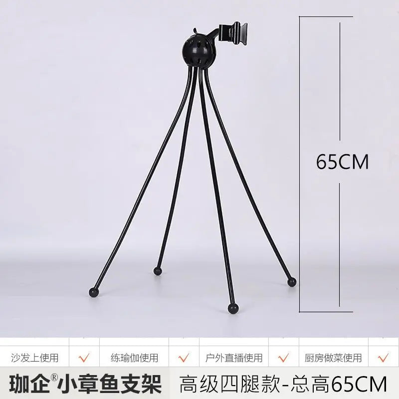 ‌Flexible Octopus Phone Holder Mount Adjustable Bed Desk Stand Hands Free Clip Live Streaming Video Watching TikTok Recording