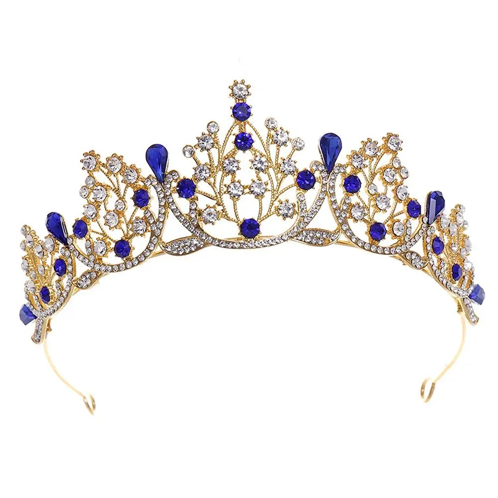 Bridal Hairpin Bridal Crystal Hair Ornaments Hair Comb Bridal Hair Accessories Rhinestone Hair Hoop Princess Crystal Tiaras