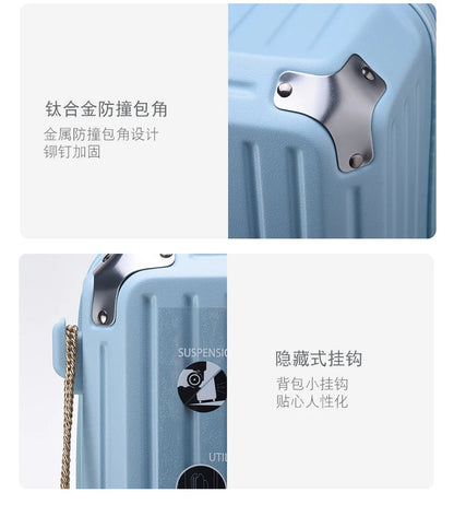 Oversized capacity student pull rod suitcase 28 "brake universal wheel travel luggage men's and women's password 32 " travel box