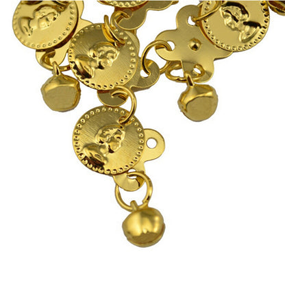 Women Belly Dance Accessories Costume Dancing Coin Sequins Hair Band Headbands