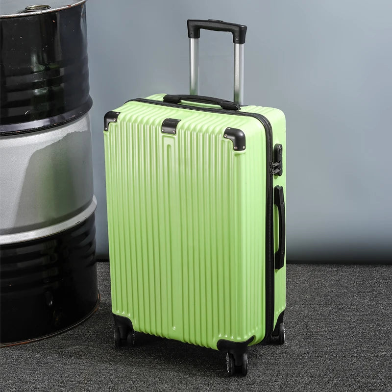 Luggage Suitcase 20-26 Inch Large Capacity Simple Fashionable Travel Handheld Durability Wear-resistant with Wheels Suitcase