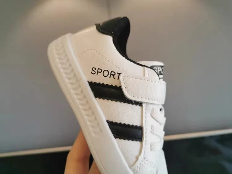 Children's Sneakers Kids Fashion Design Non-slip Casual Shoes Boys Girls Hook Breathable Sneakers Toddler Outdoor Shoes