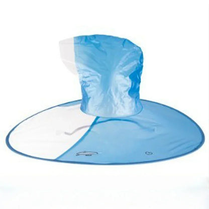 Children Portable Rain Umbrella Hat Foldable Outdoor Fishing Sunshade Waterproof Camping Headwear Kids Rain Hat Umbrella
