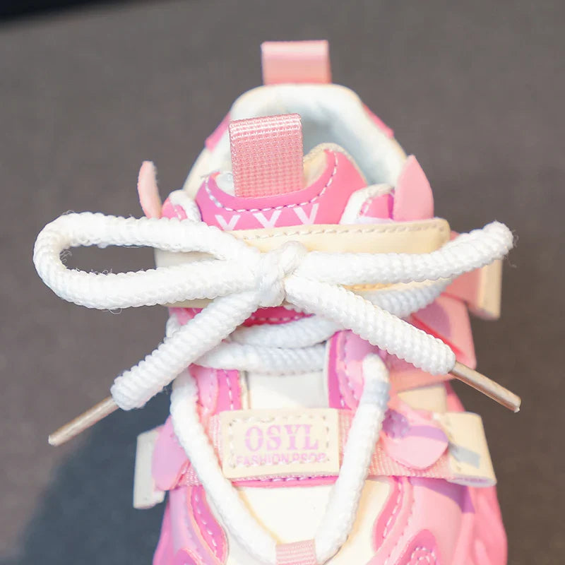 Kids Chunky Sport Shoes Mesh Breathable Sneakers Bangladesh