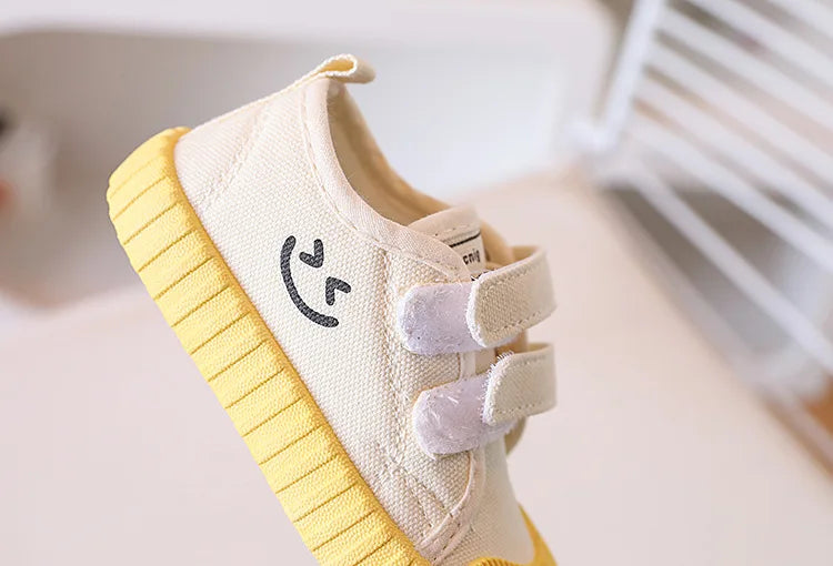 Children's Casual Shoes Boys Girls Baby Sneakers Breathable Soft Non-slip Comfortable Boys Girls Toddler Canvas Shoes Kids Shoes