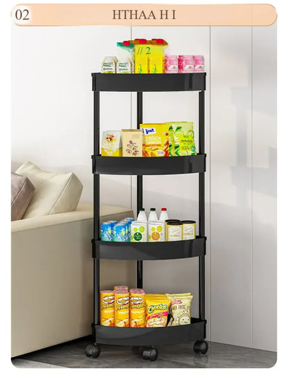 Tier Storage Shelf Rolling Cart Movable Bathroom Corner Triangle Shelfs Bathroom Corner Cabinet Shelf Rolling Storage Cart
