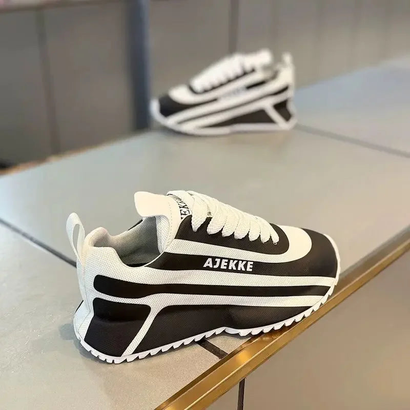 New Fashionable and Versatile Thick Soled Breathable Sports and Leisure Bread Men's Shoes
