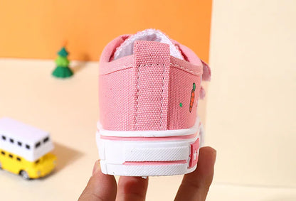 New Fashio Kid Shoe Boy Sneaker Shoe Spring Autumn Children Cartoon Canvas Sports Shoes Boys Girls Baby Board Shoes with Leisure